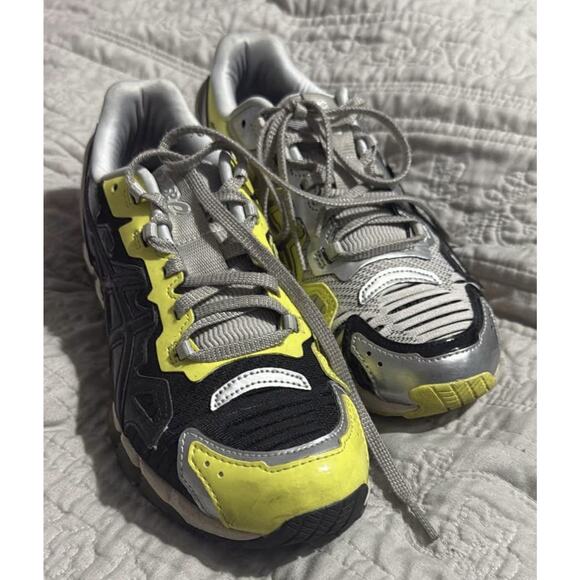 ASICS GEL-Quantum 360 6 x GMBH Pure Silver Yuzu Men's Shoes Size 7 - Picture 1 of 5